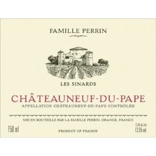 Les Sinards 2020 Châteauneuf-du-Pape Famille Perrin rood