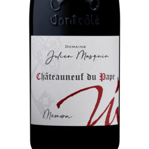 Julien Masquin Chateauneuf Du Pape Mémora 2019