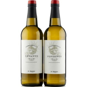 Barbadillo 1 fl. Poniente en 1 fles Levante