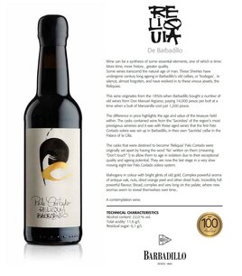 Barbadillo Reliquia Palo Cortado in 37,50cl