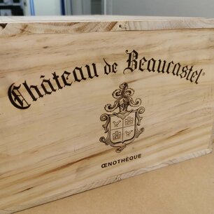 Beaucastel kist Oenothèque ( 2003,2006,2009,2012)