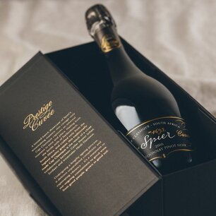 Spier Prestige Cuvée Cap Classique 2016  (promo: gratis geschenkkoffer)
